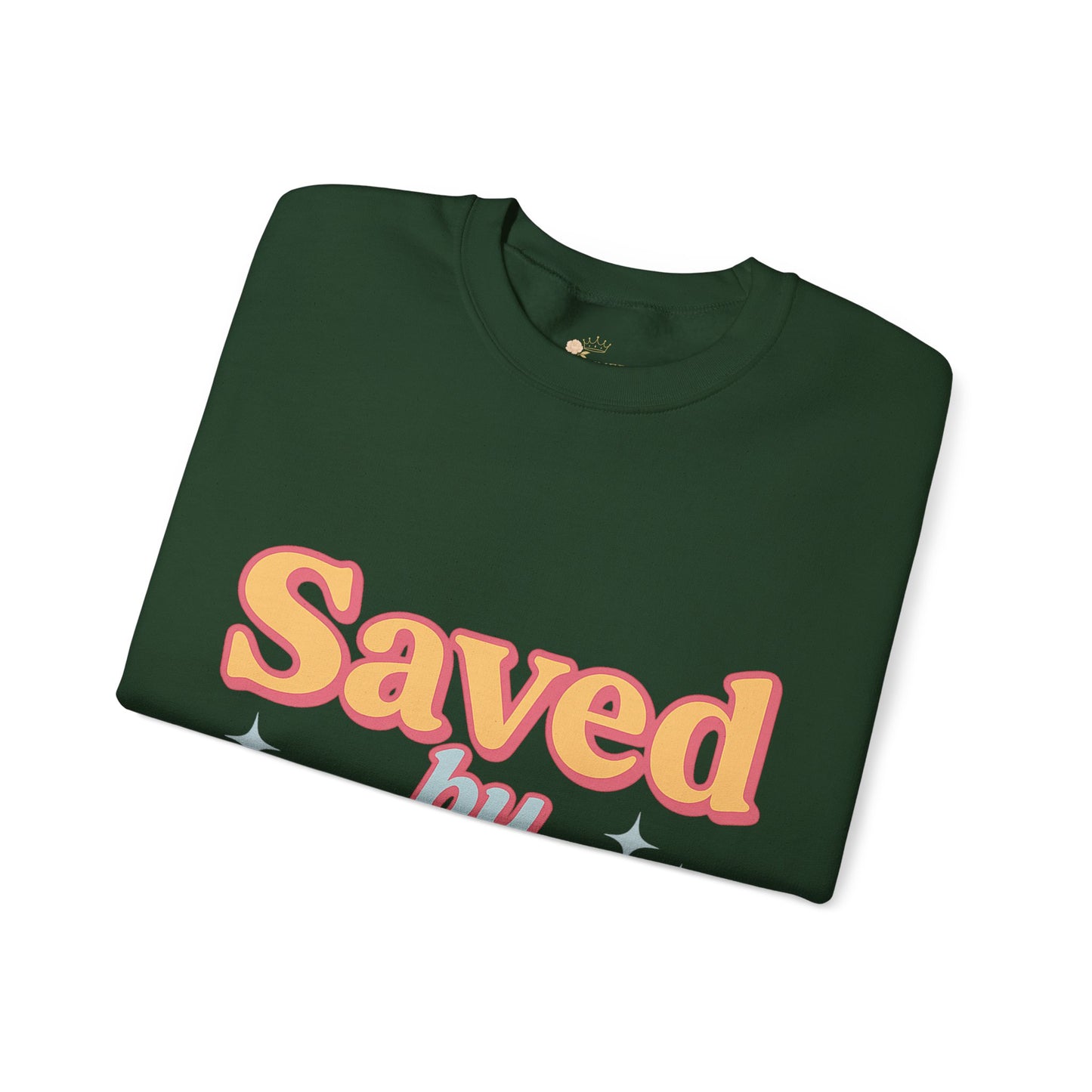 Saved by Grace Heavy Blend™ Crewneck Sweatshirt
