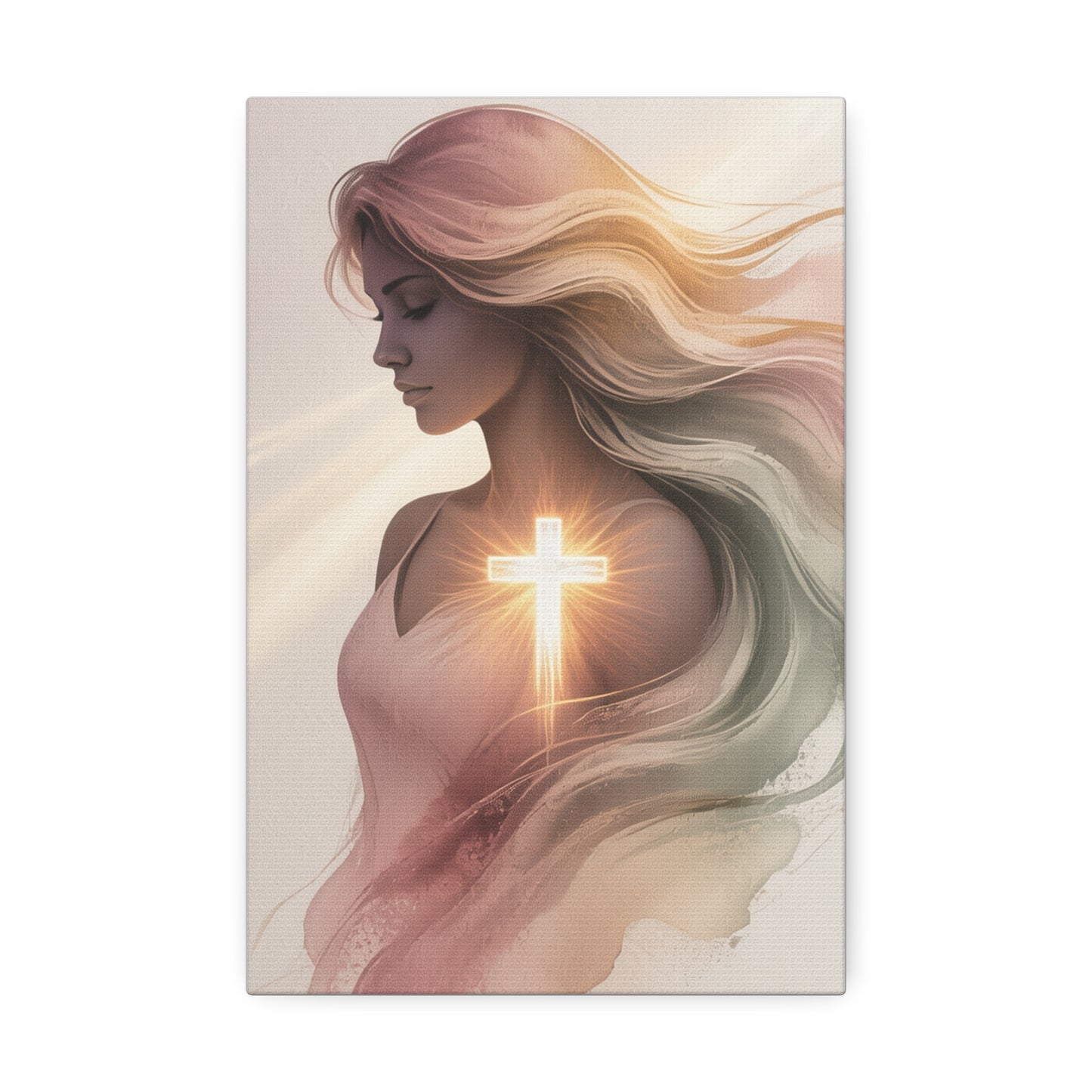 Light of the Cross Within – Redeemed Heart Christian Wall Art