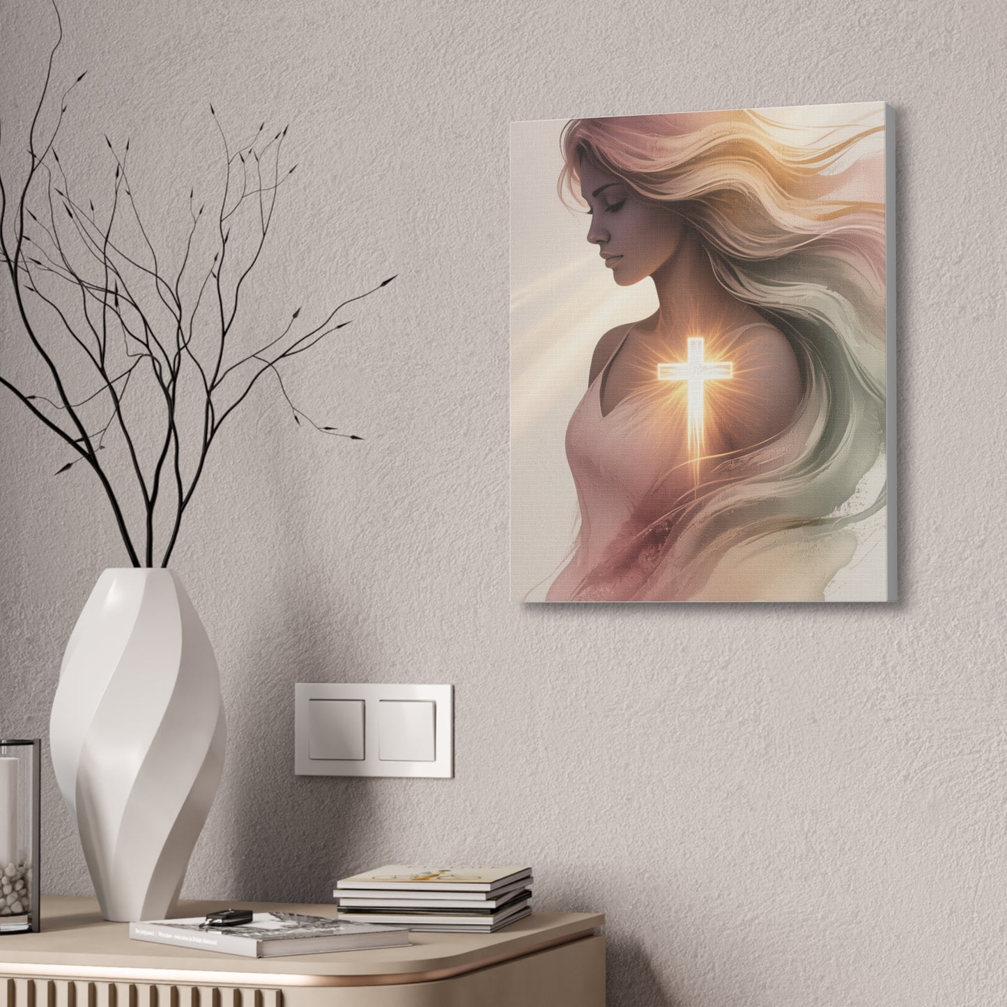 Light of the Cross Within – Redeemed Heart Christian Wall Art