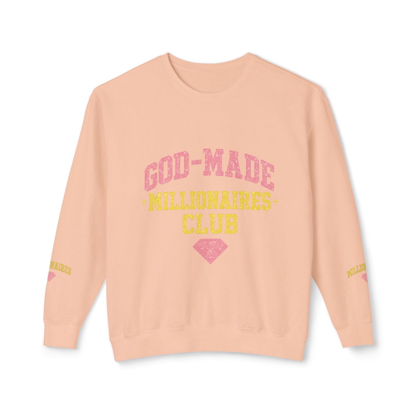 God-Made Millionaires Club Sweatshirt — Deuteronomy 8:18 Crewneck
