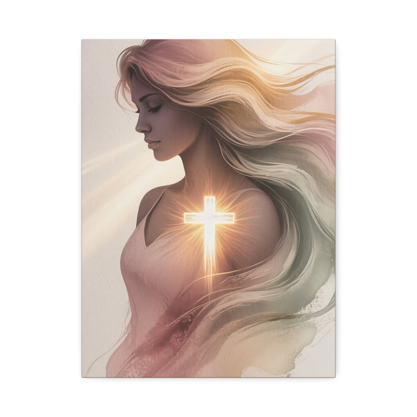 Light of the Cross Within – Redeemed Heart Christian Wall Art