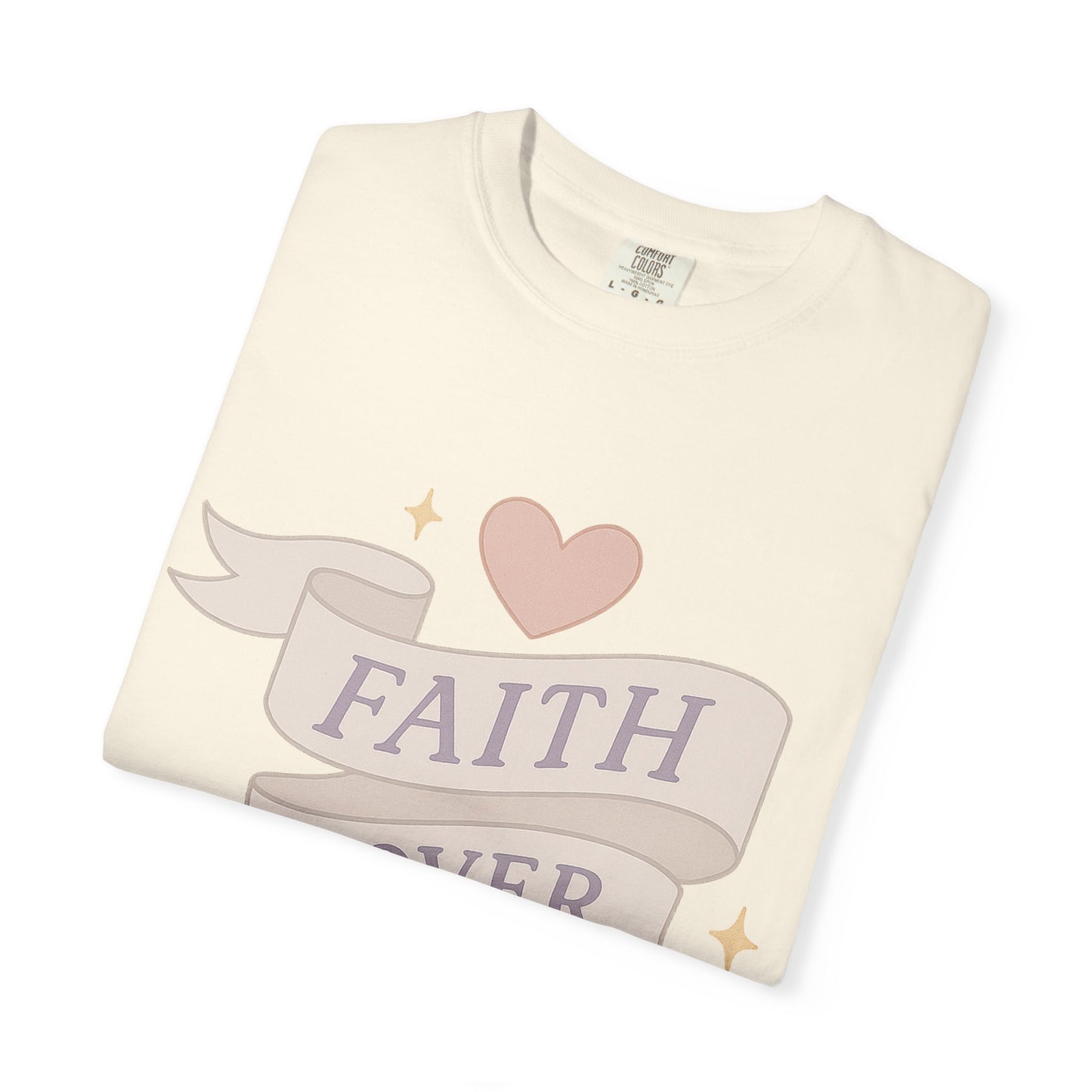 Faith Over Fear T-Shirt Christian Tee