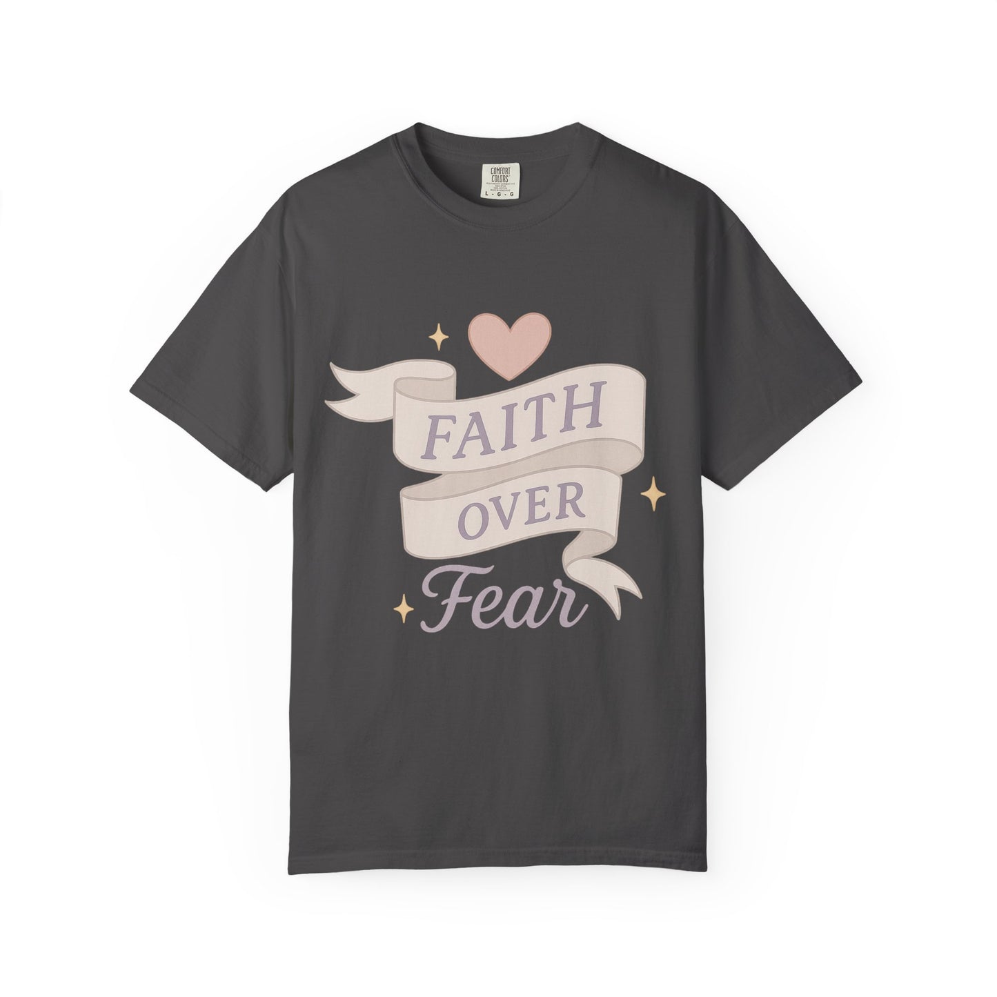 Faith Over Fear T-Shirt Christian Tee