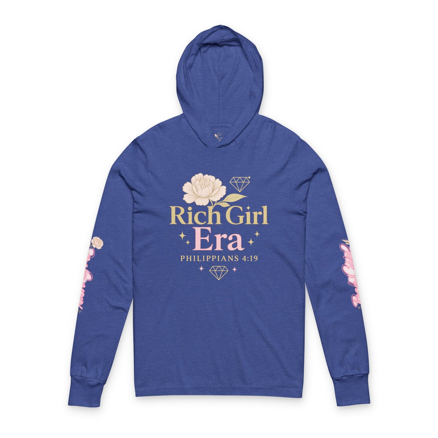Rich girl Hooded Long Sleeve Tee