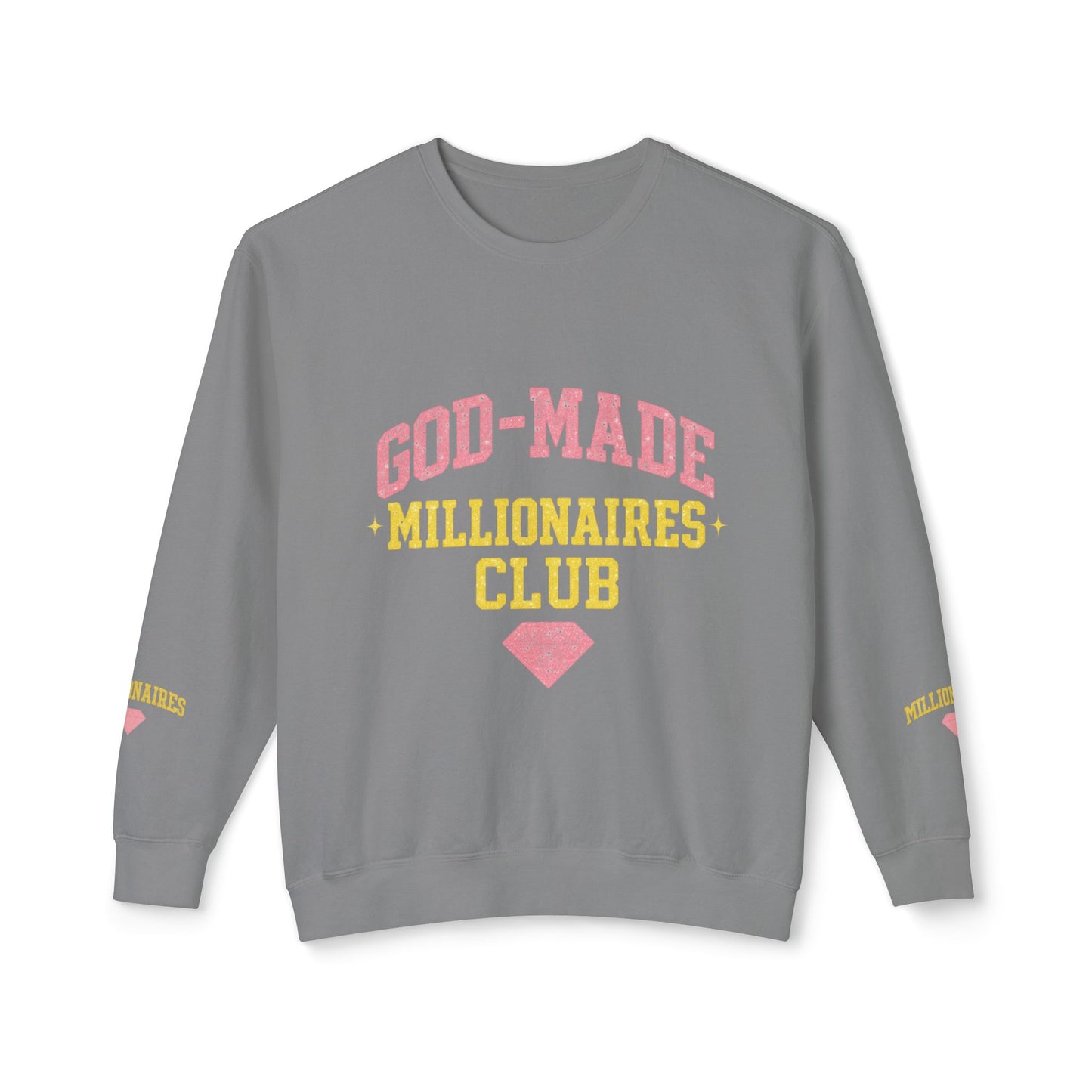 God-Made Millionaires Club Sweatshirt — Deuteronomy 8:18 Crewneck