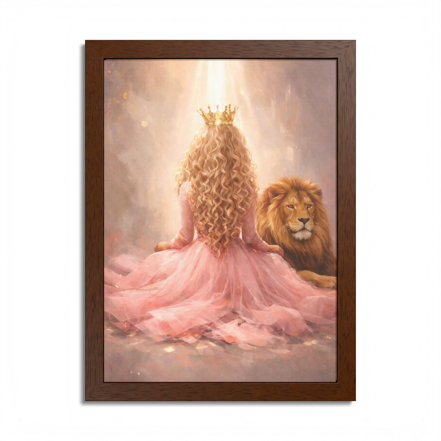 Guarded by the Lion of Judah - Wall Art