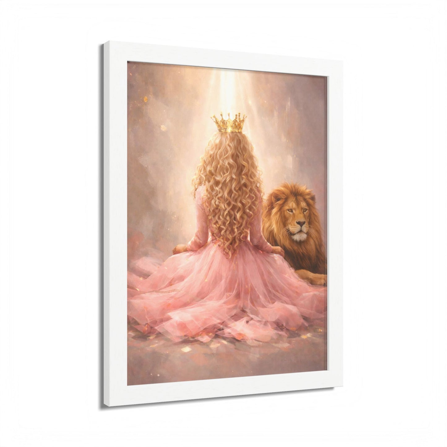 Guarded by the Lion of Judah - Wall Art