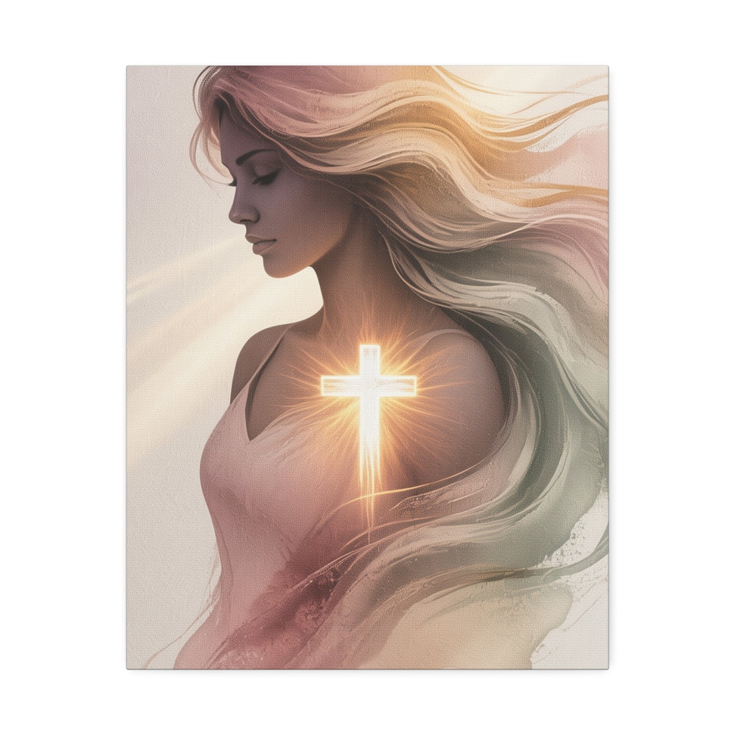 Light of the Cross Within – Redeemed Heart Christian Wall Art