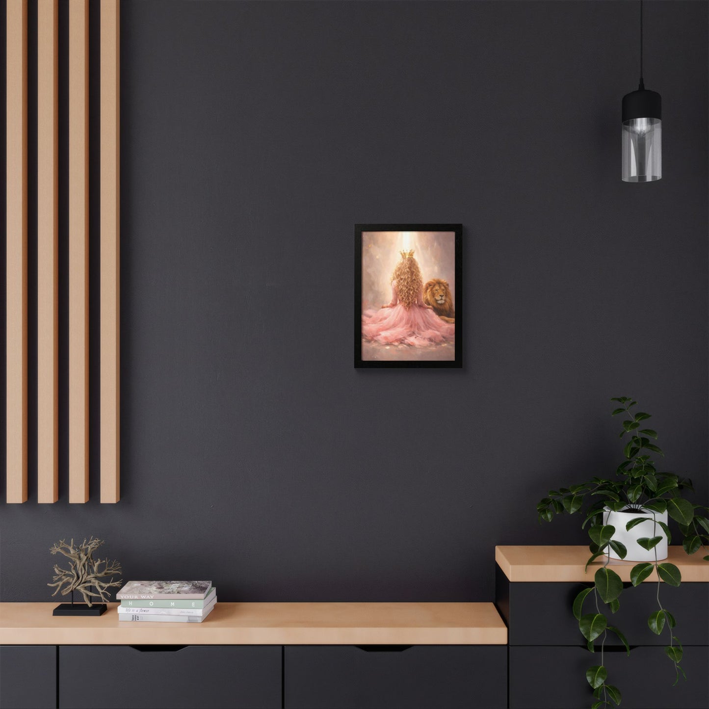 Guarded by the Lion of Judah - Wall Art