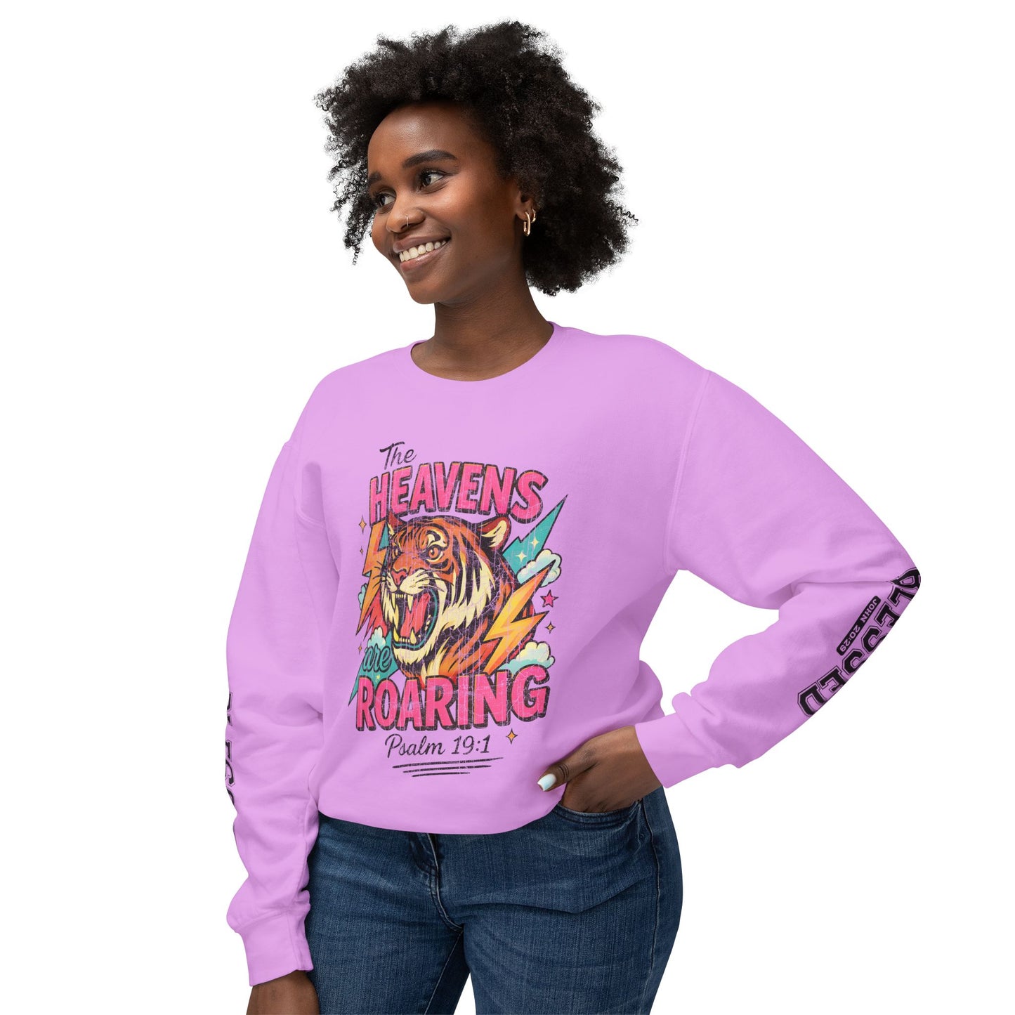 Crewneck Sweatshirt — “The Heavens Are Roaring”