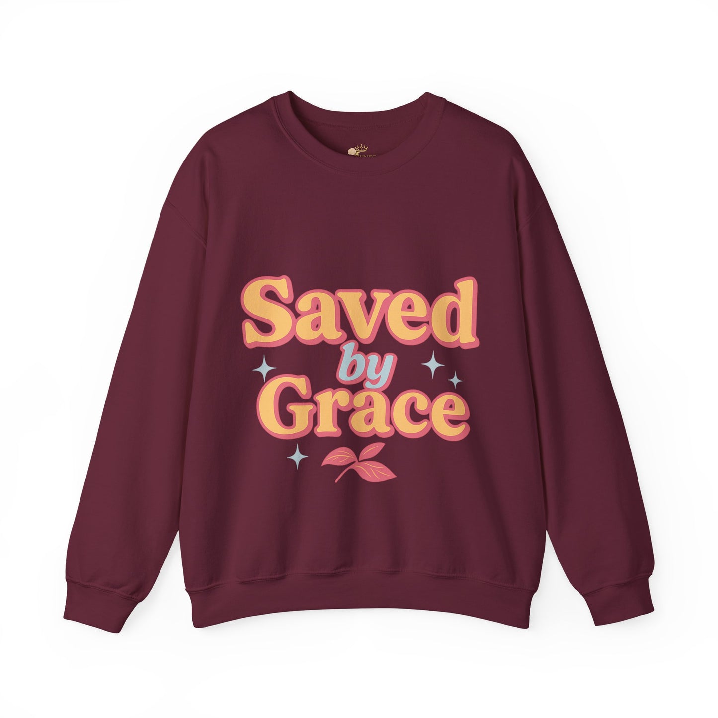 Saved by Grace Heavy Blend™ Crewneck Sweatshirt