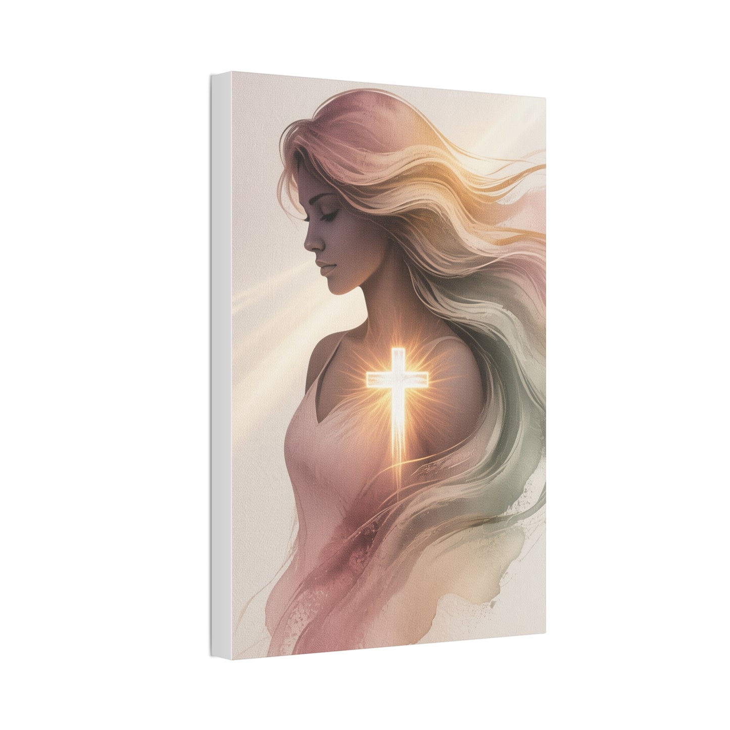 Light of the Cross Within – Redeemed Heart Christian Wall Art