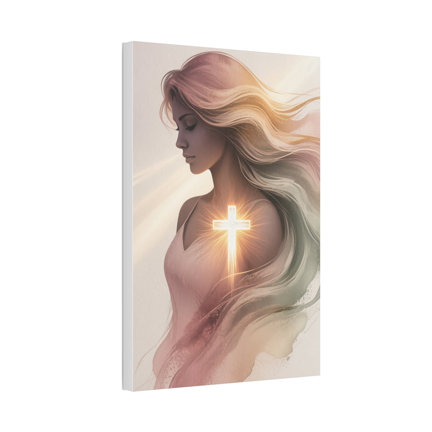 Light of the Cross Within – Redeemed Heart Christian Wall Art