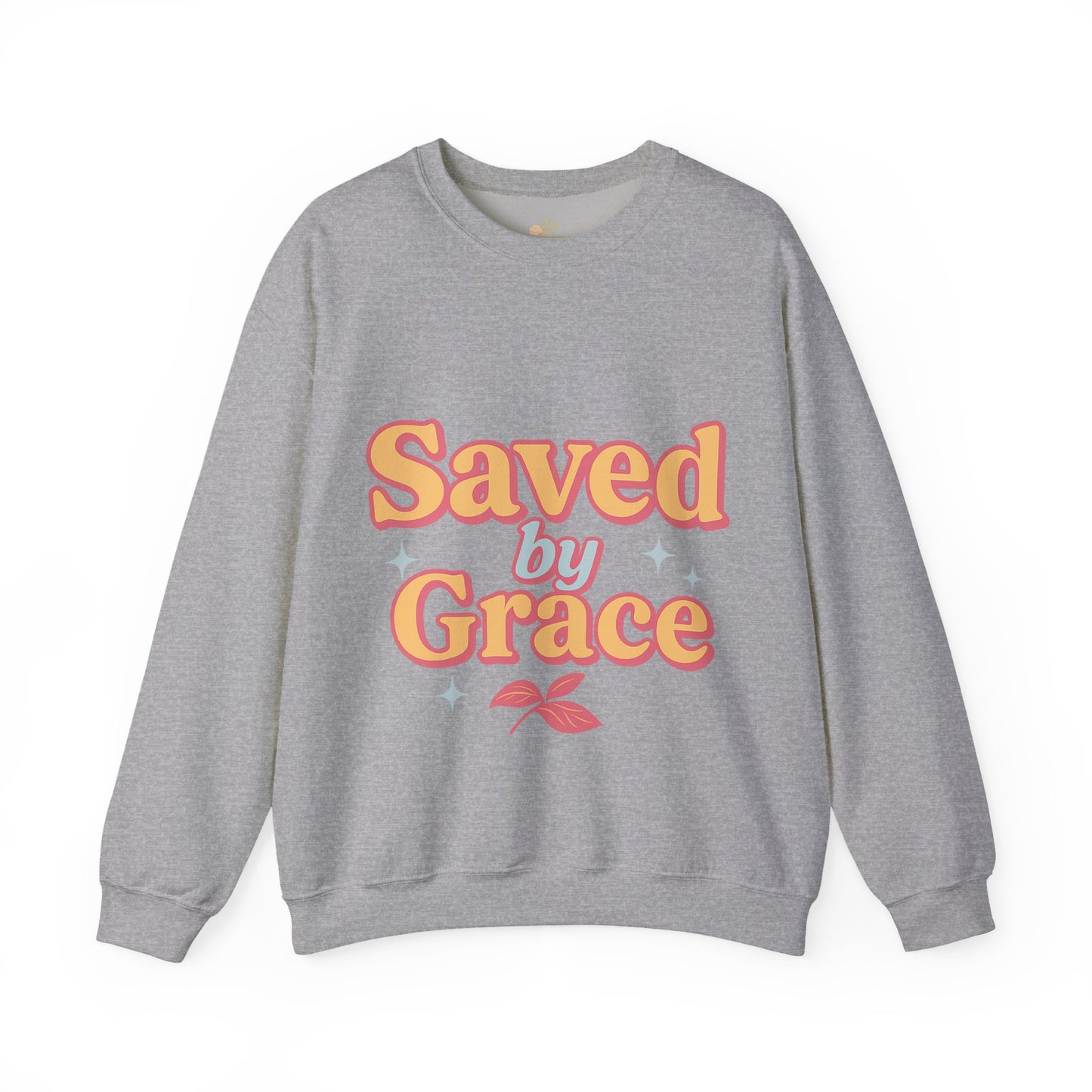 Saved by Grace Heavy Blend™ Crewneck Sweatshirt