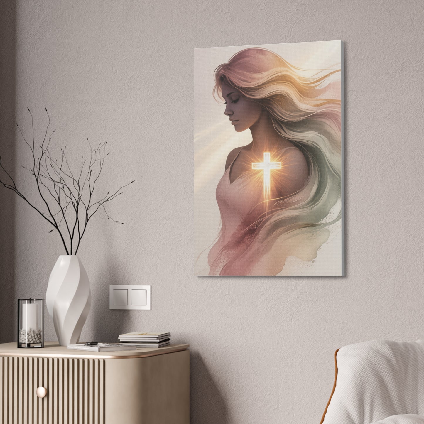 Light of the Cross Within – Redeemed Heart Christian Wall Art