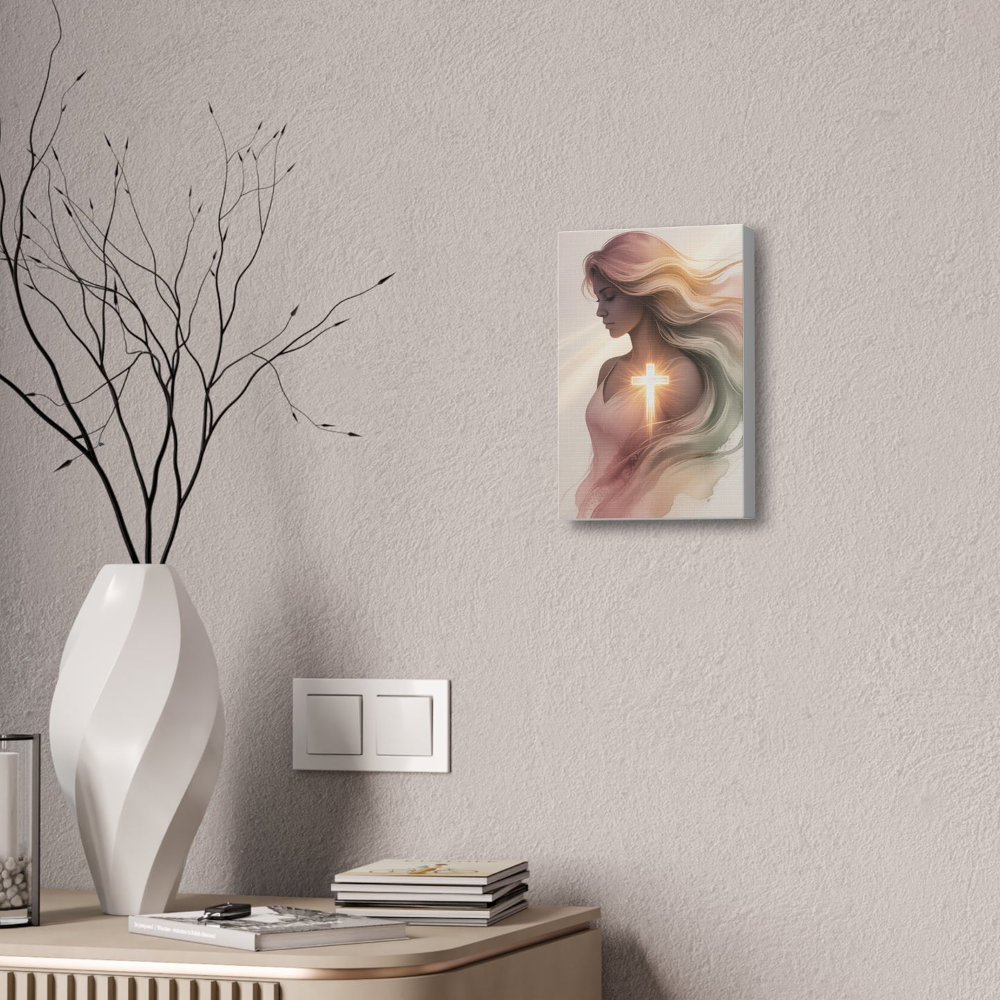 Light of the Cross Within – Redeemed Heart Christian Wall Art