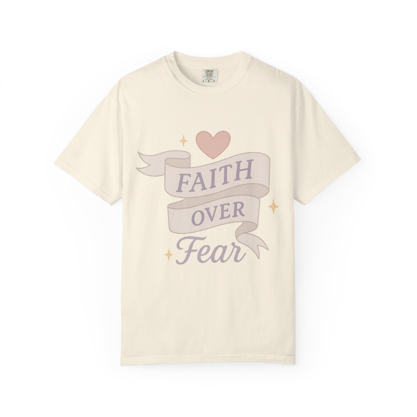 Faith Over Fear T-Shirt Christian Tee