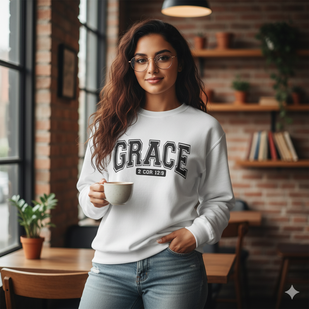 Grace Crewneck Long sleeve Sweatshirt