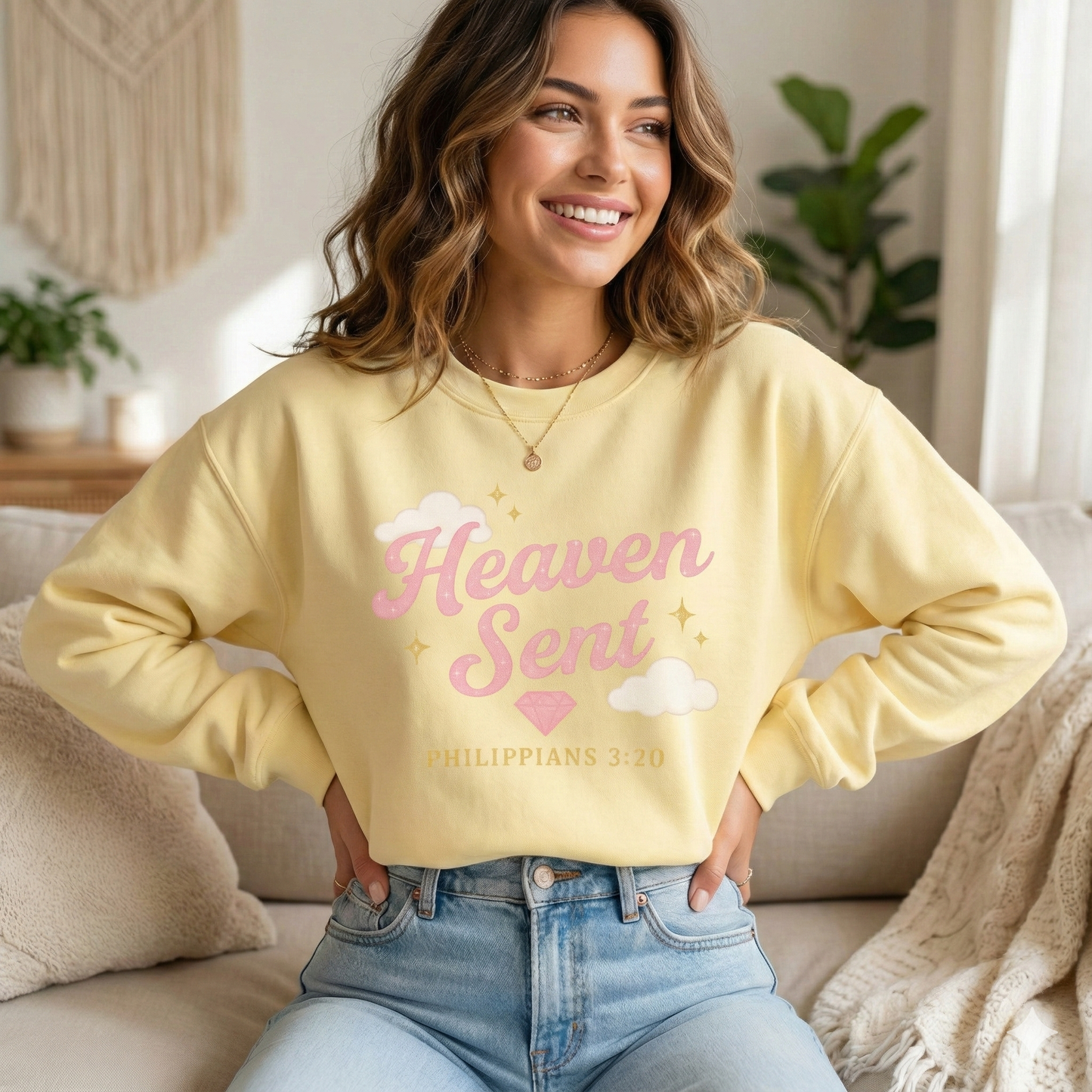 Heaven Sent Crewneck Sweatshirt
