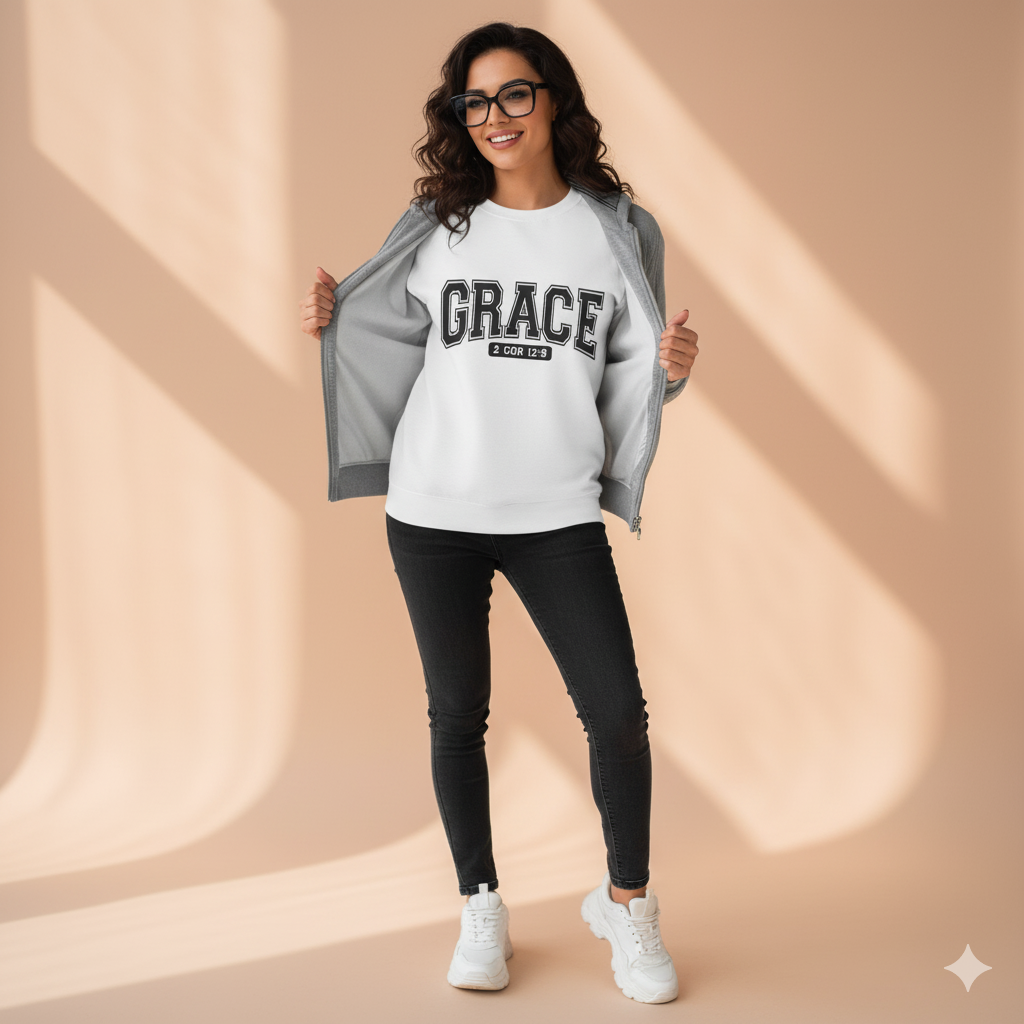Grace Crewneck Long sleeve Sweatshirt