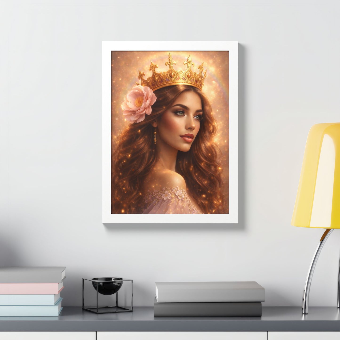 Crowned with Grace – Divine Feminine Christian Wall Art