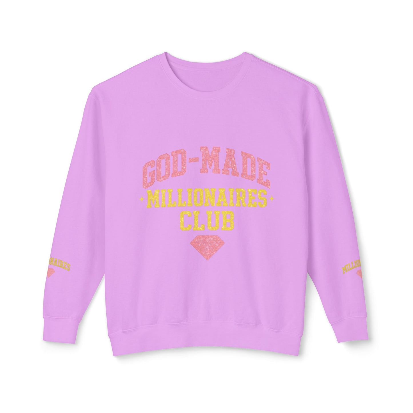 God-Made Millionaires Club Sweatshirt — Deuteronomy 8:18 Crewneck