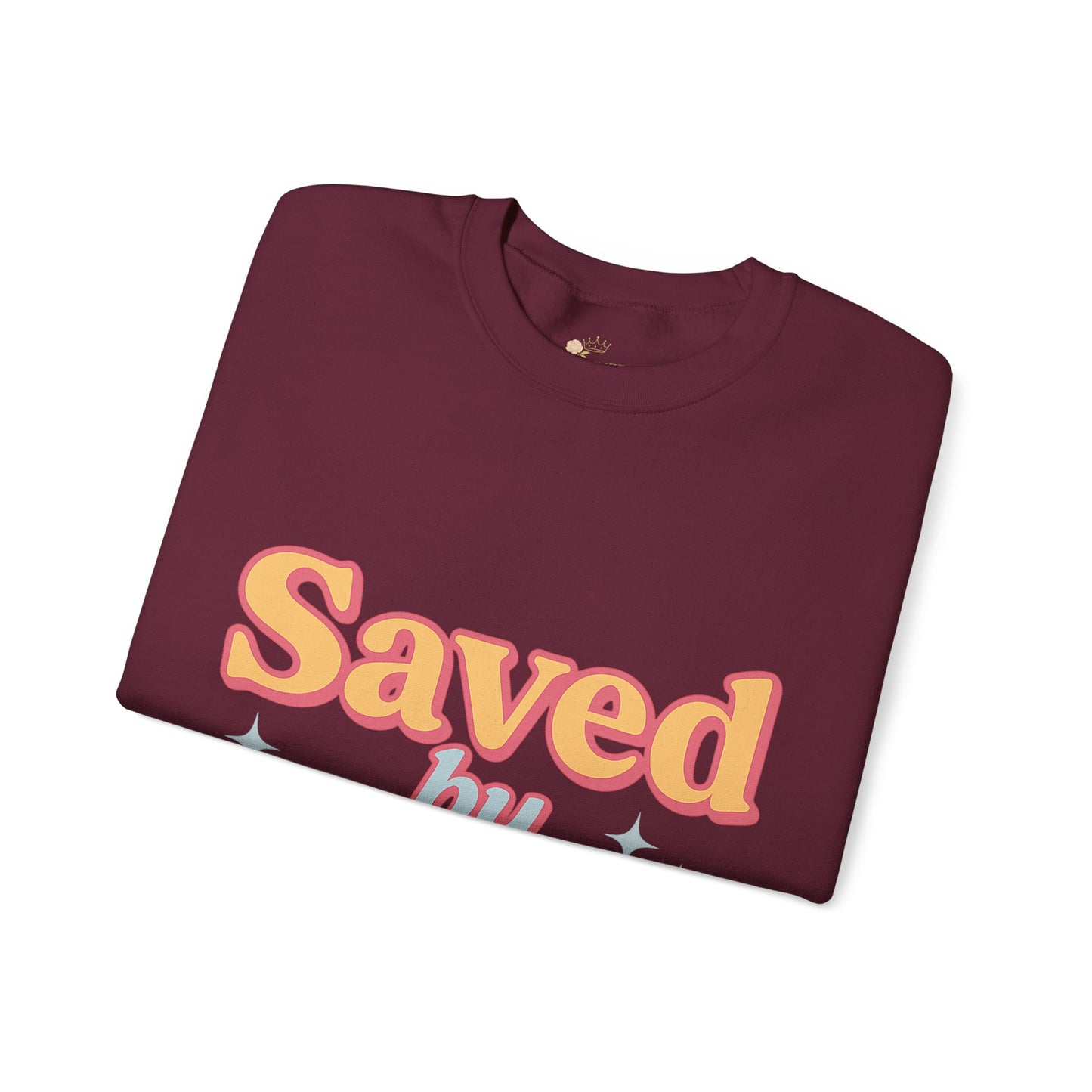 Saved by Grace Heavy Blend™ Crewneck Sweatshirt