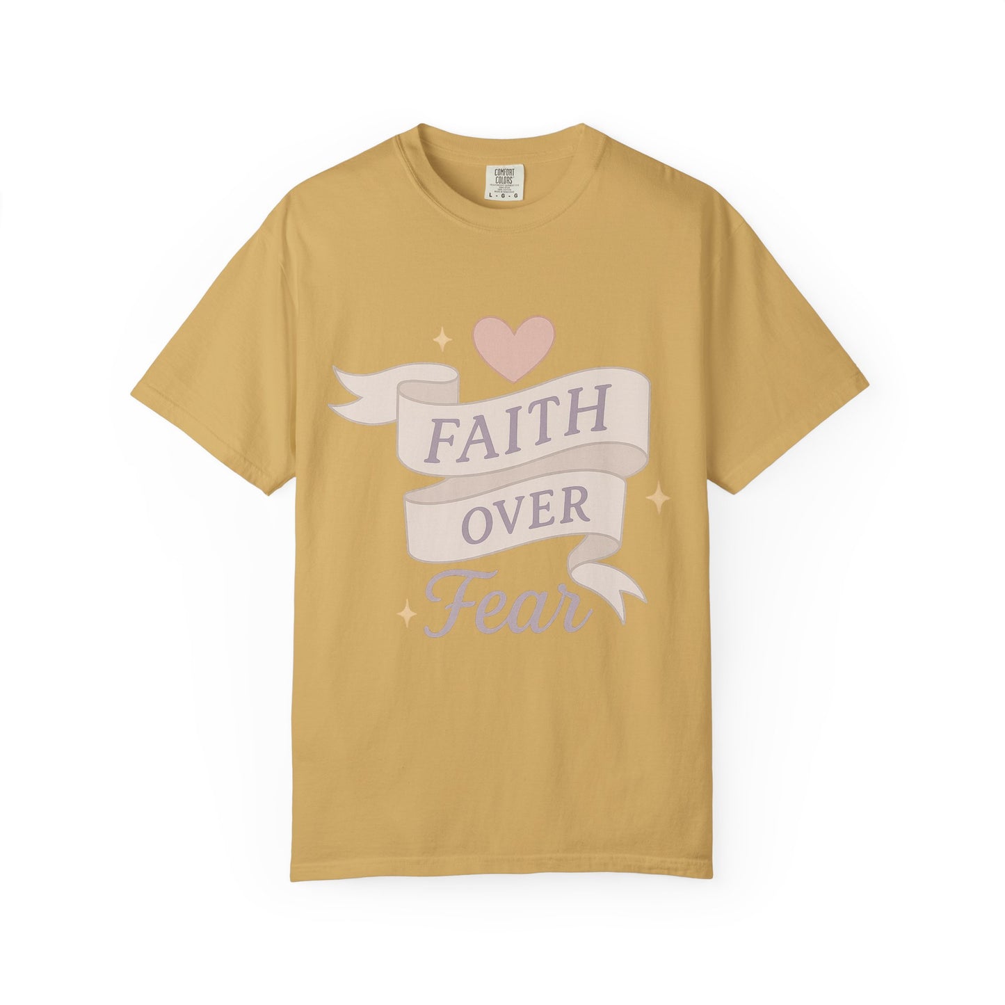 Faith Over Fear T-Shirt  Christian Tee
