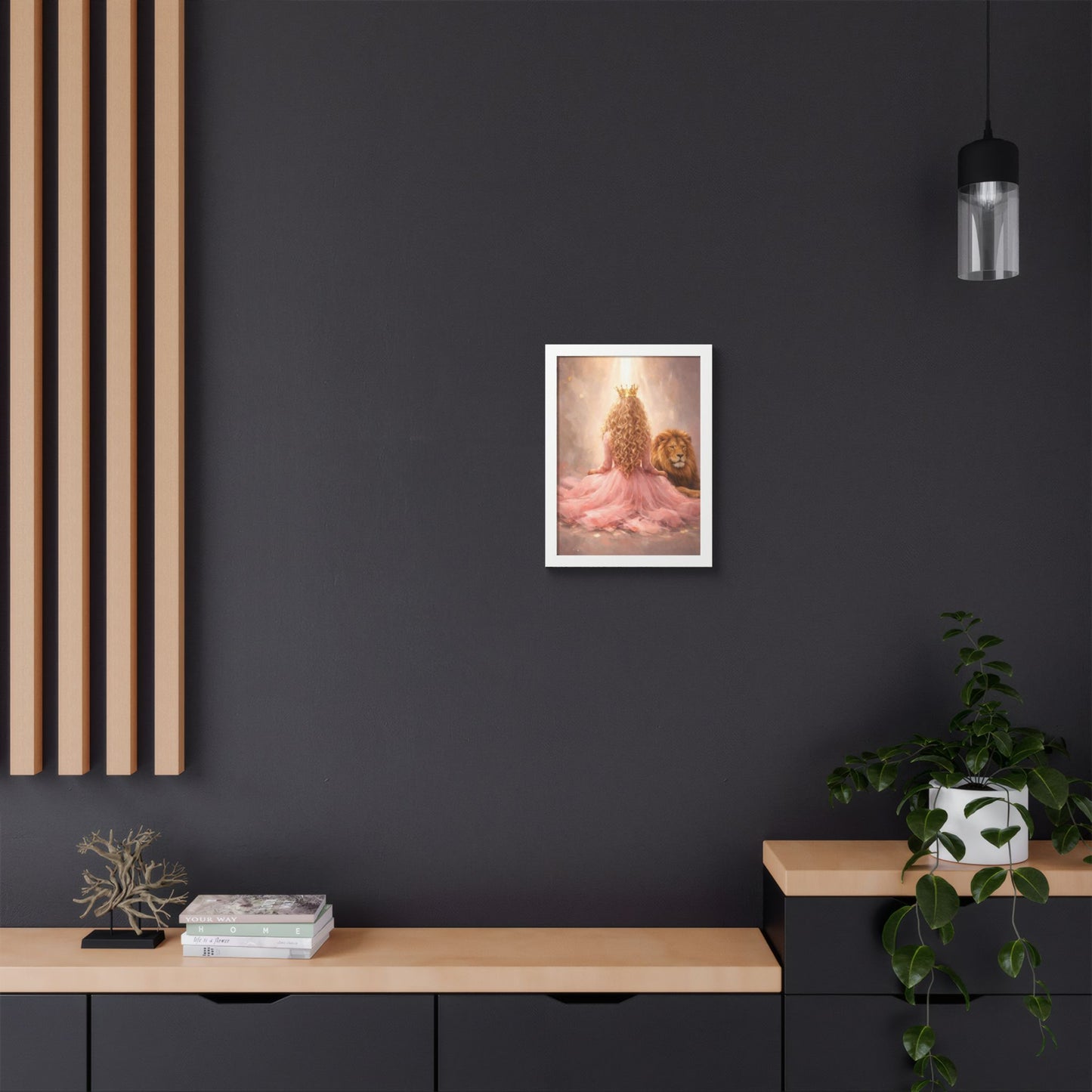 Guarded by the Lion of Judah - Wall Art