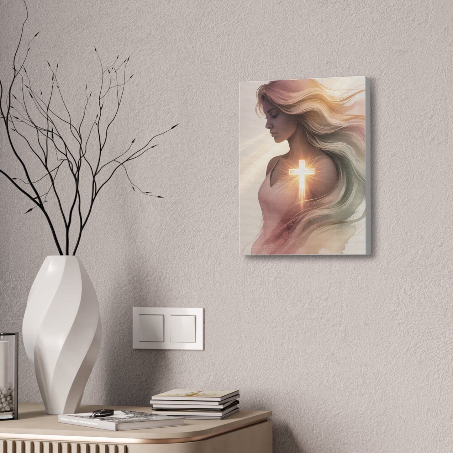 Light of the Cross Within – Redeemed Heart Christian Wall Art