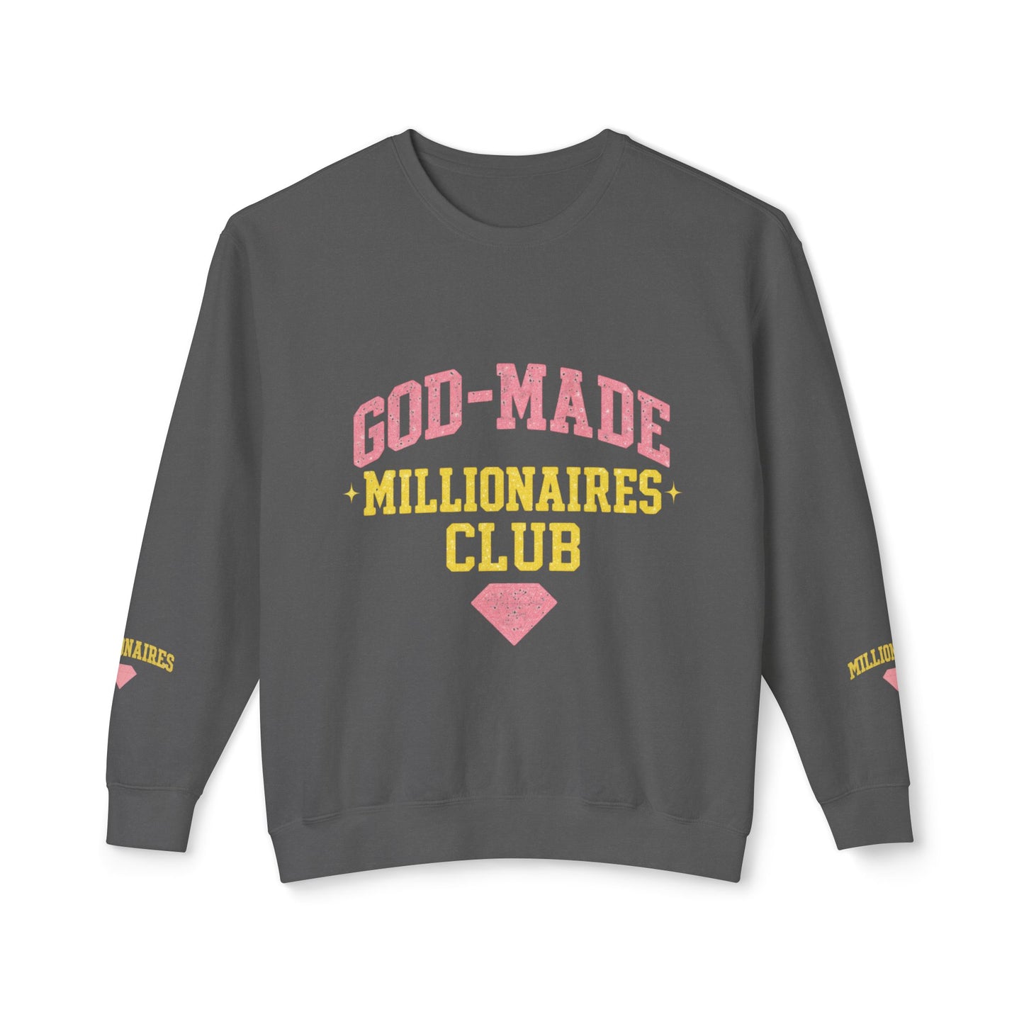 God-Made Millionaires Club Sweatshirt — Deuteronomy 8:18 Crewneck