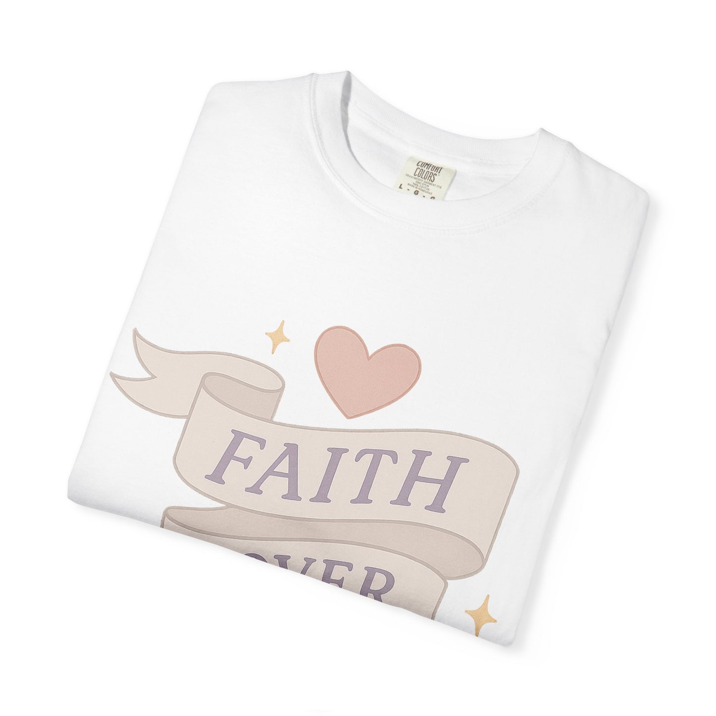 Faith Over Fear T-Shirt  Christian Tee