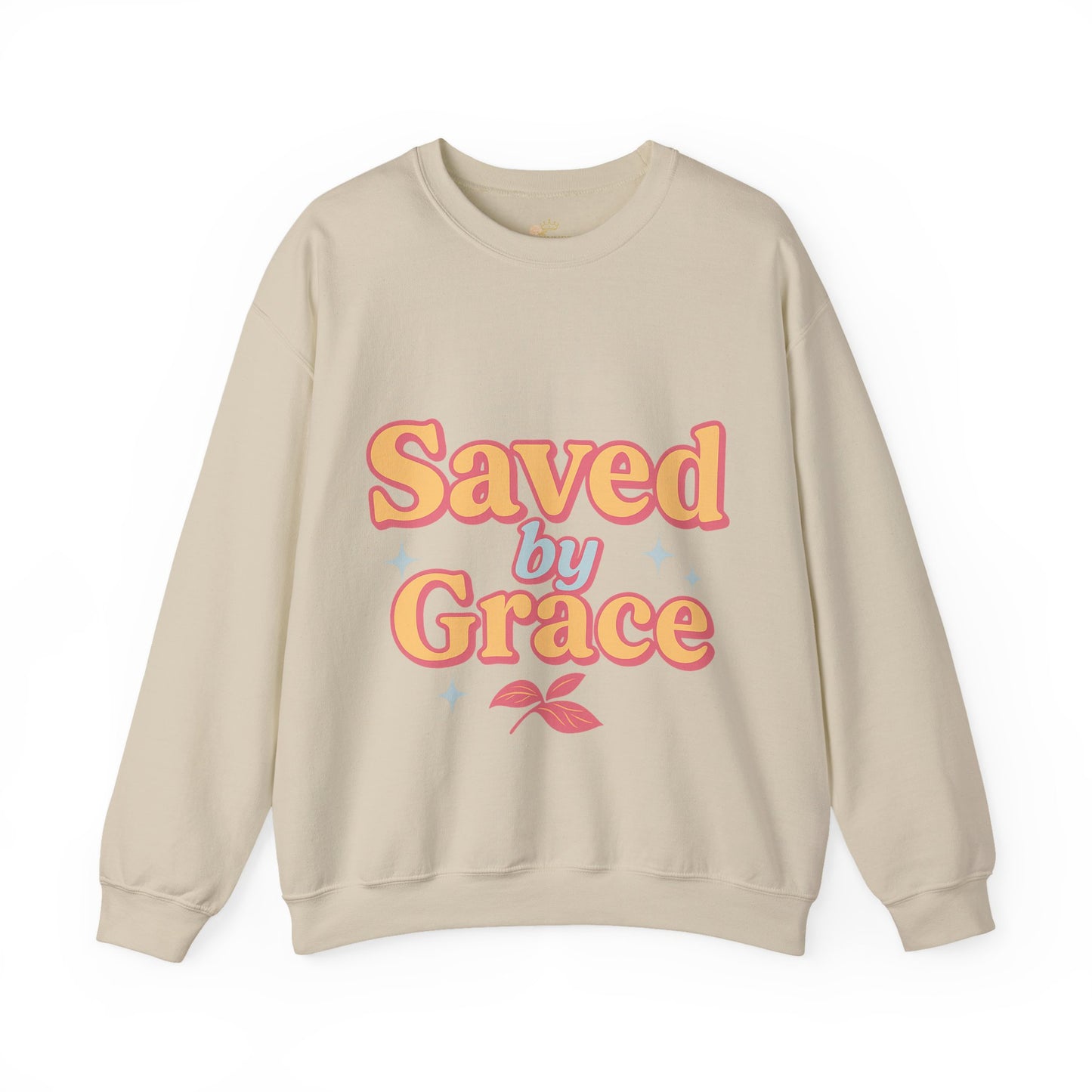 Saved by Grace Heavy Blend™ Crewneck Sweatshirt