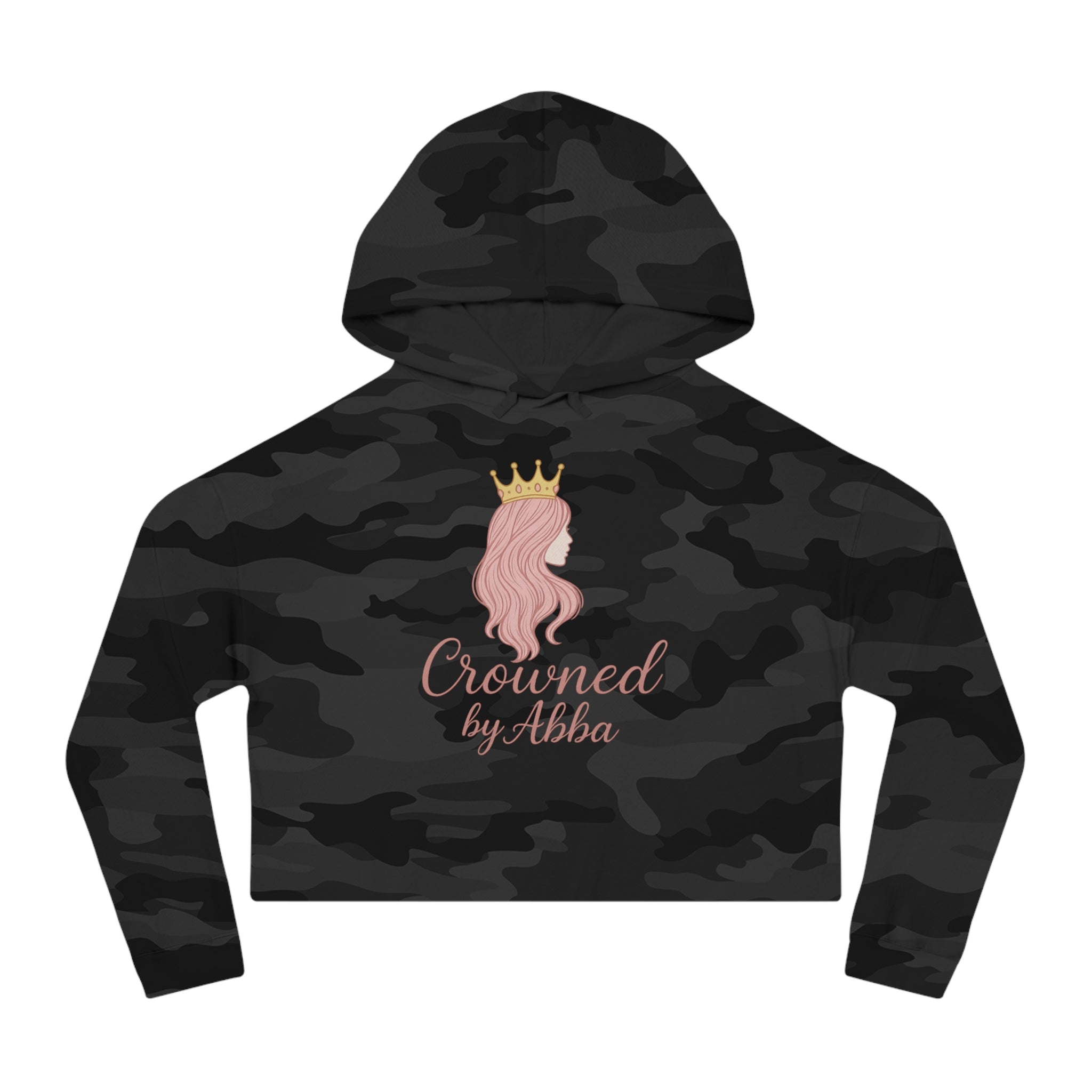 Crowned By Abba Cropped Hoodie