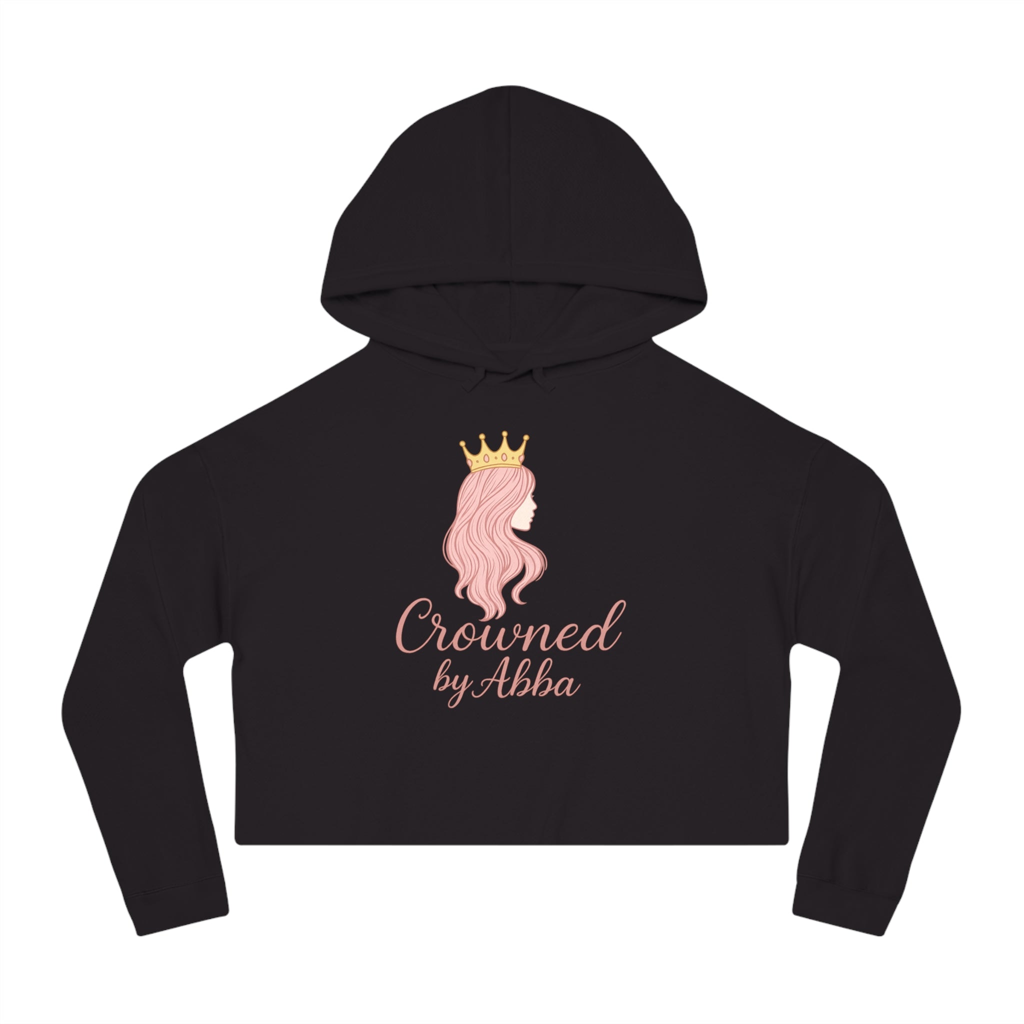 Crowned By Abba Cropped Hoodie