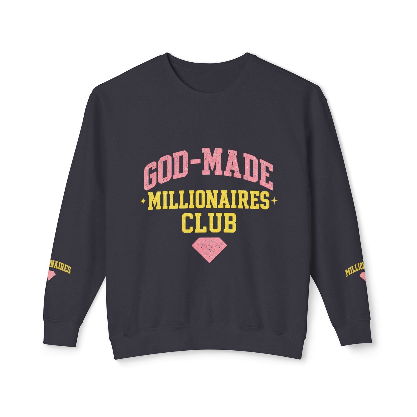 God-Made Millionaires Club Sweatshirt — Deuteronomy 8:18 Crewneck