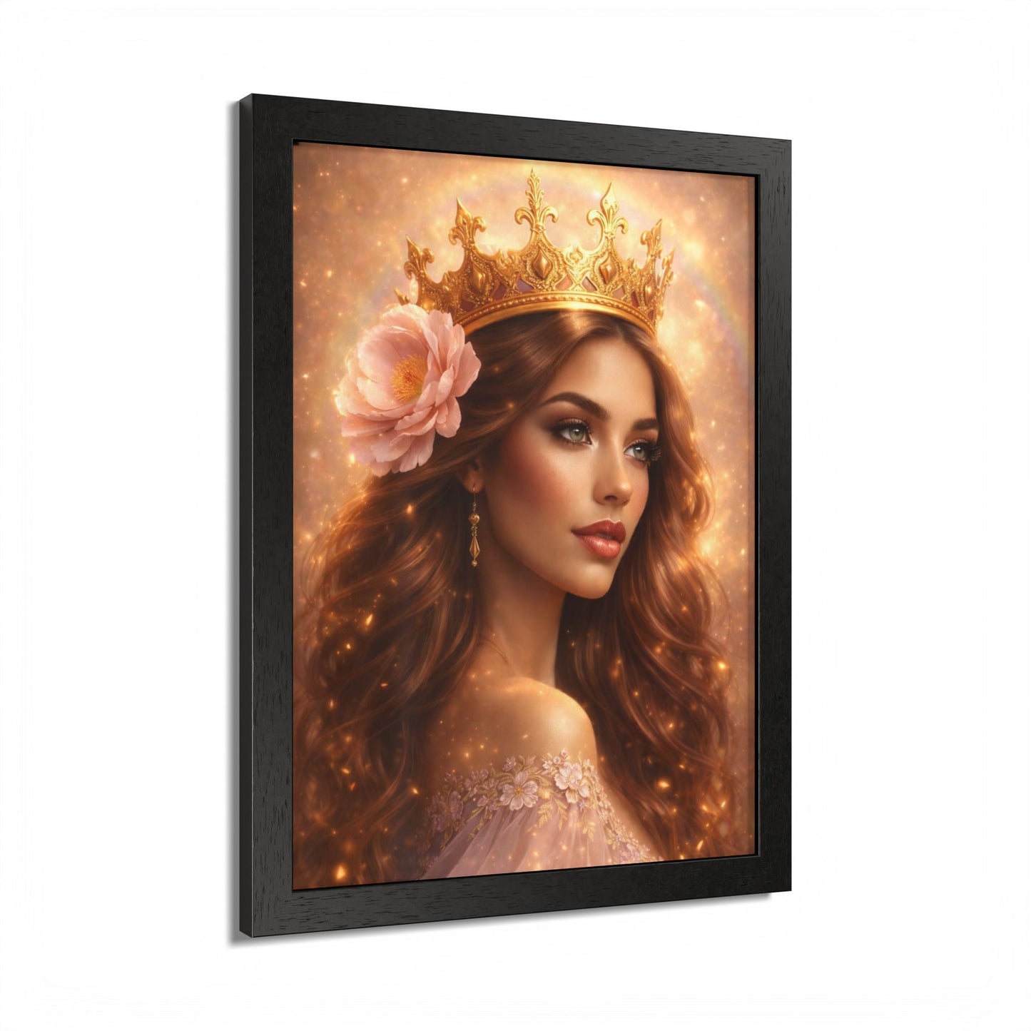 Crowned with Grace – Divine Feminine Christian Wall Art