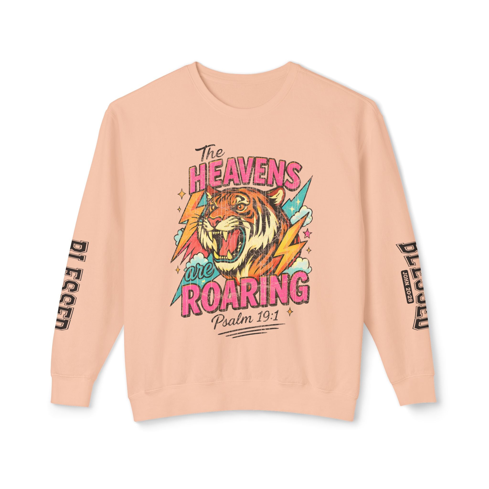 Crewneck Sweatshirt — “The Heavens Are Roaring”