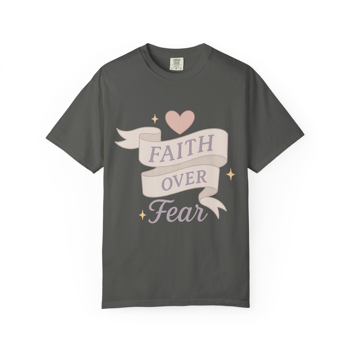 Faith Over Fear T-Shirt  Christian Tee
