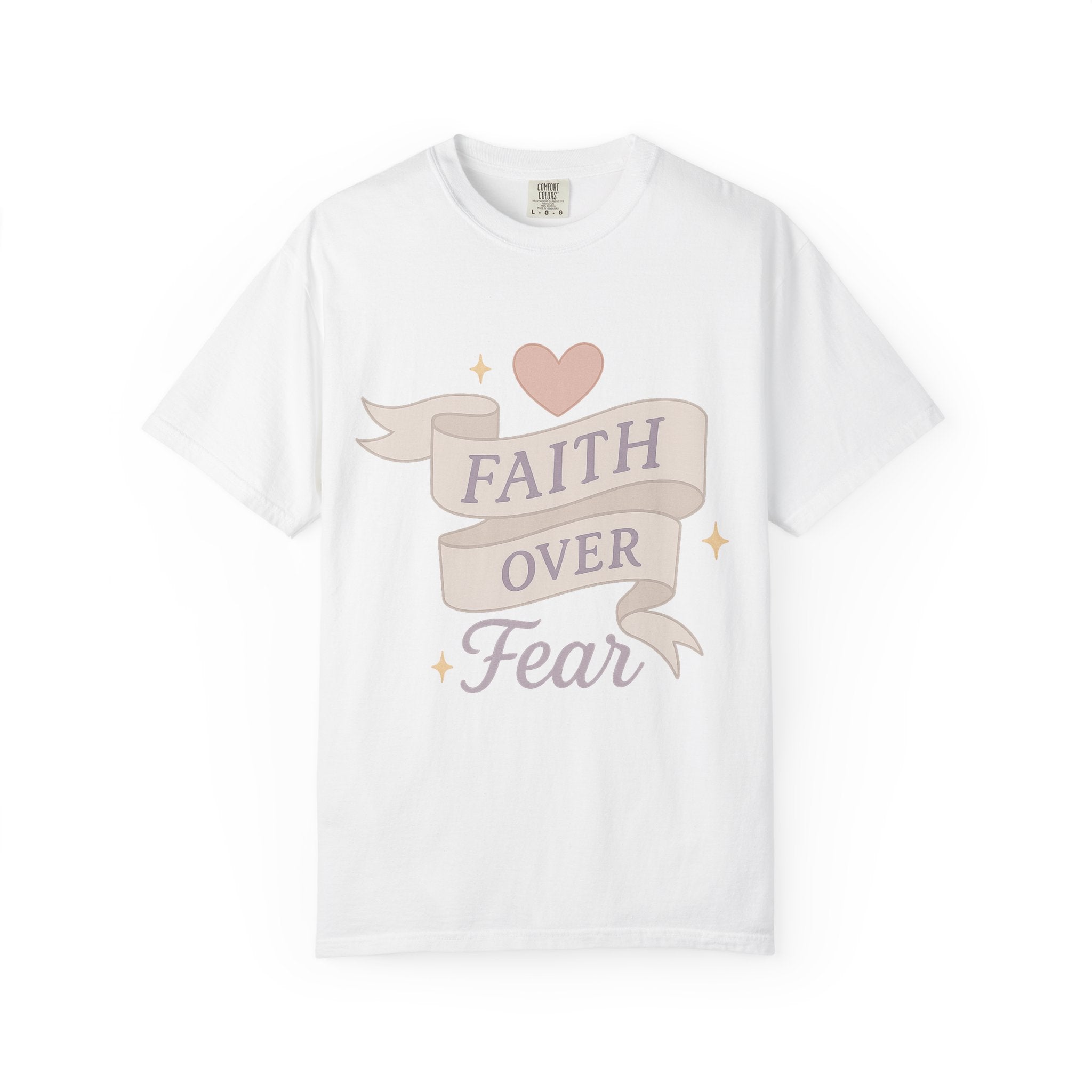 Faith Over Fear T-Shirt  Christian Tee