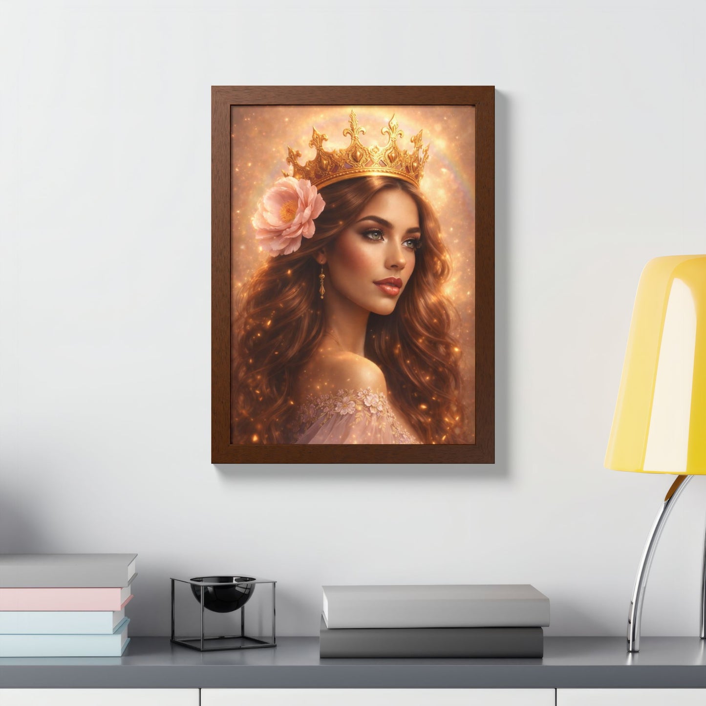 Crowned with Grace – Divine Feminine Christian Wall Art