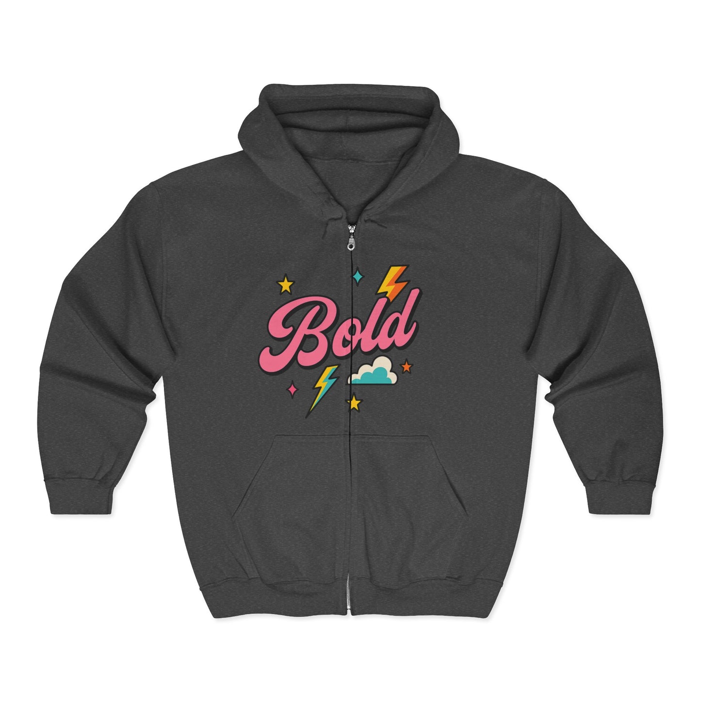 Bold - Christian  Zip-Up Hoodie