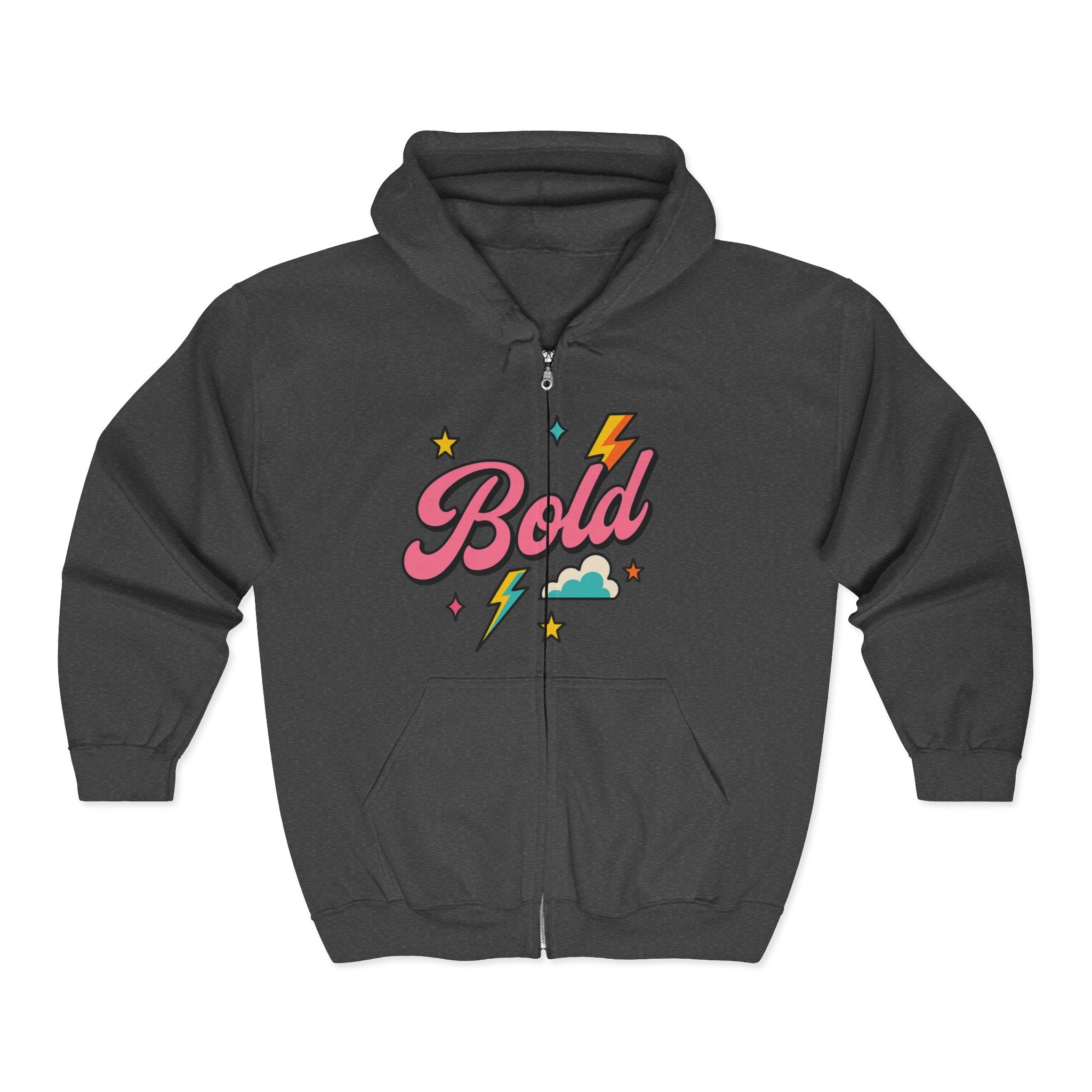 Bold - Christian  Zip-Up Hoodie