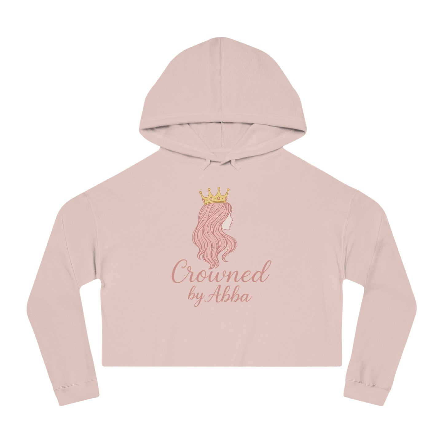 Crowned By Abba Cropped Hoodie