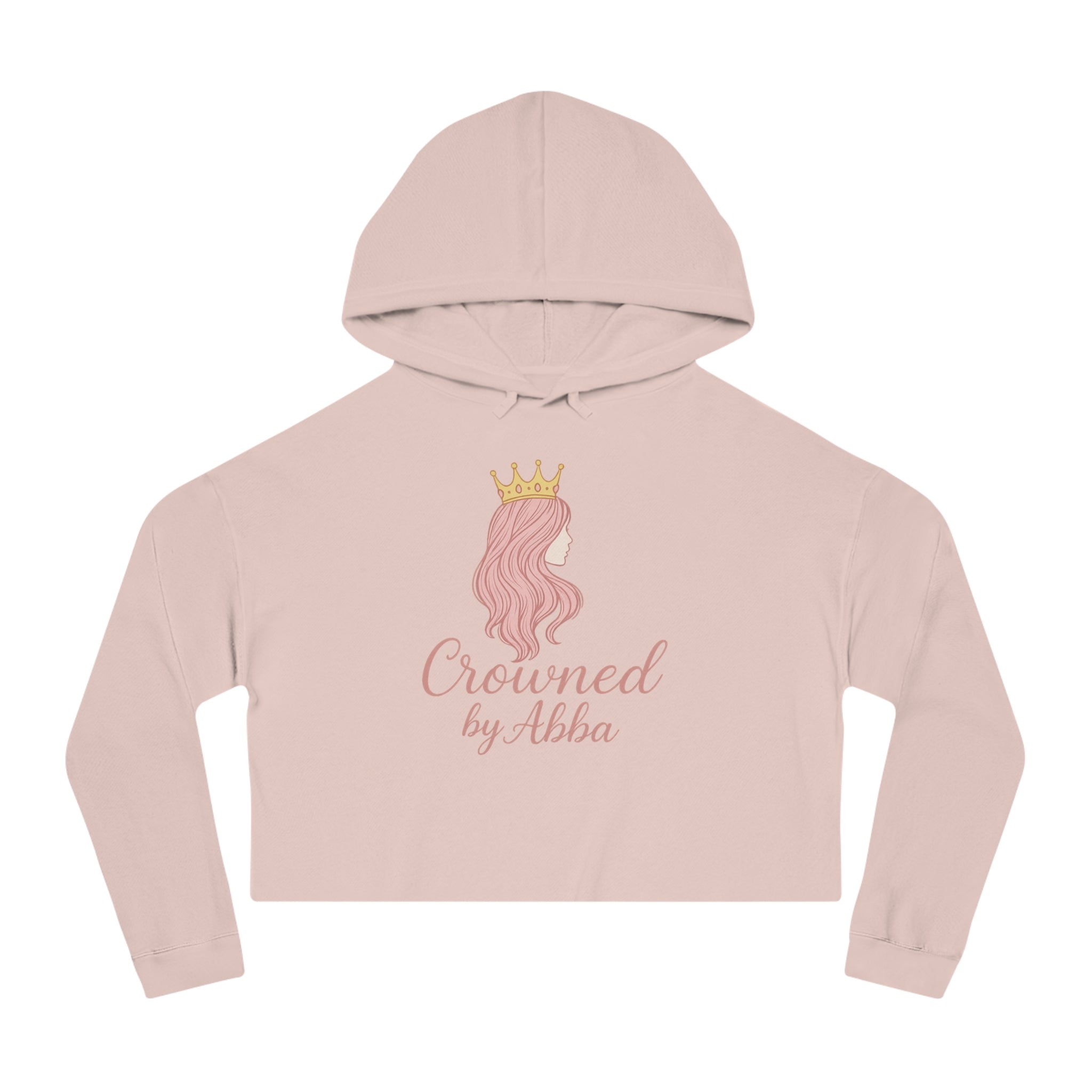 Crowned By Abba Cropped Hoodie