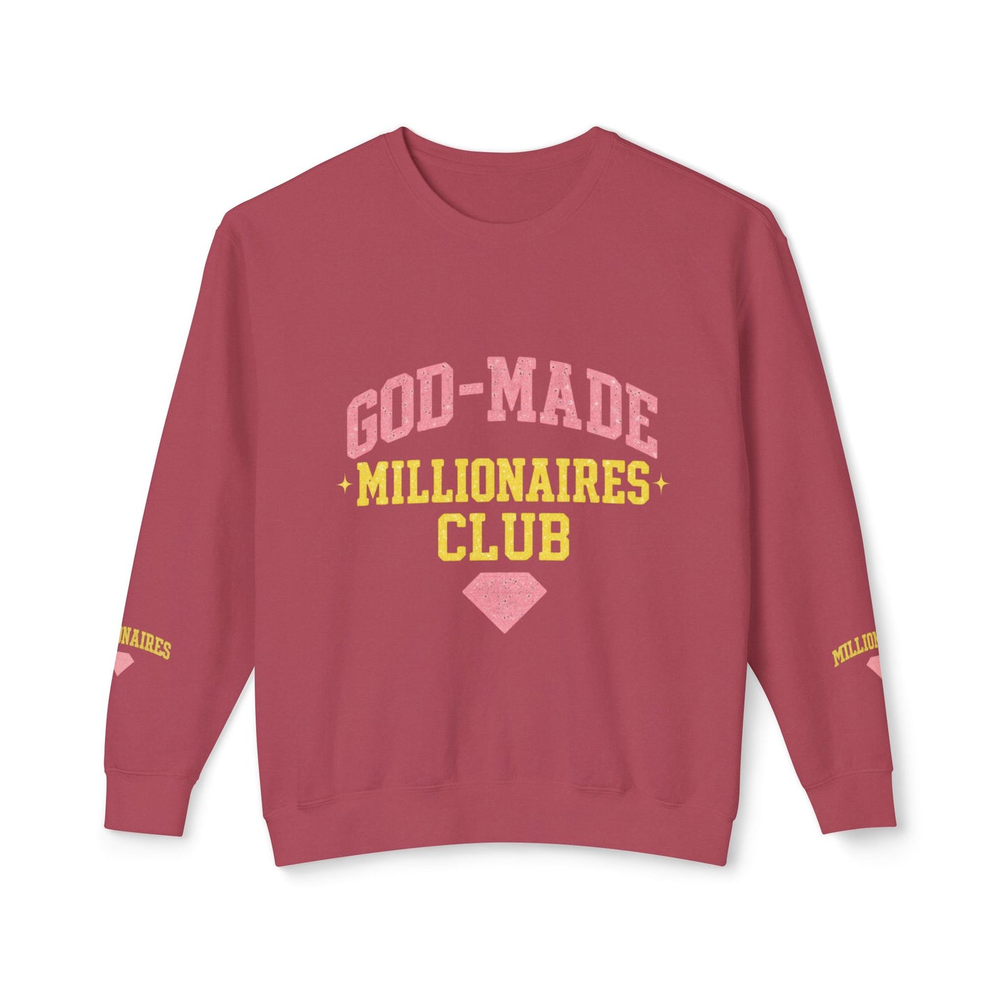 God-Made Millionaires Club Sweatshirt — Deuteronomy 8:18 Crewneck