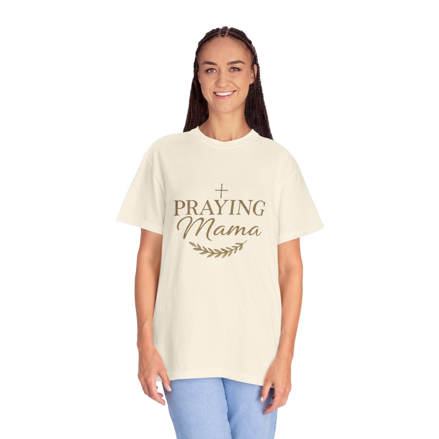 Praying Mama T-Shirt — Faith-Inspired Mom Shirt
