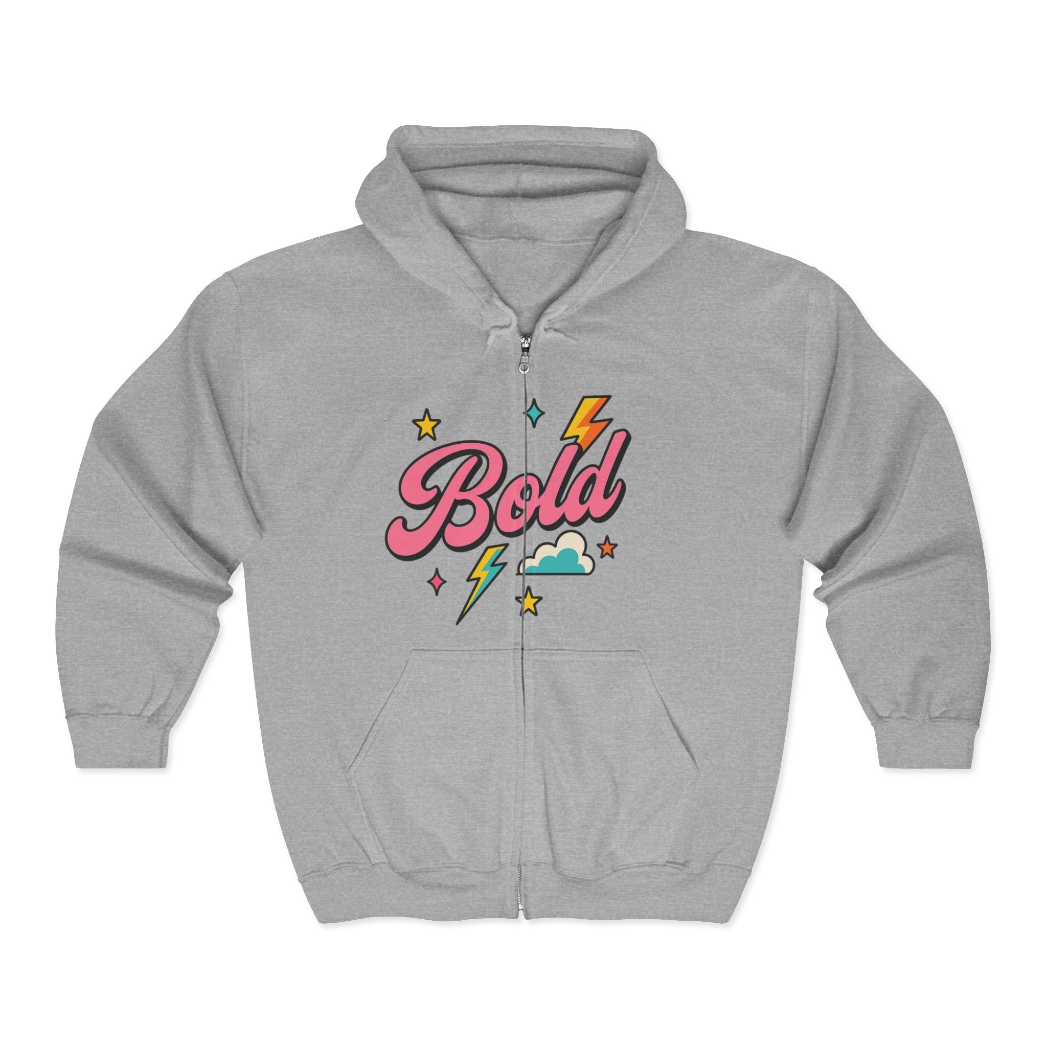 Bold - Christian  Zip-Up Hoodie