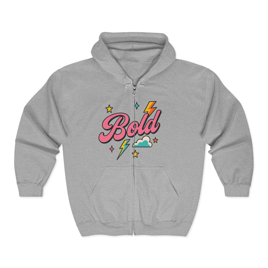 Bold - Christian  Zip-Up Hoodie