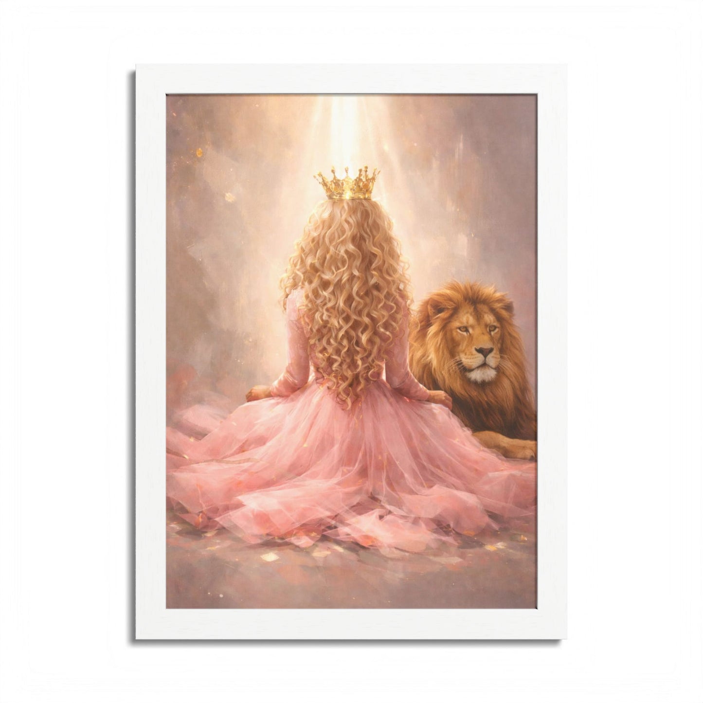 Guarded by the Lion of Judah - Wall Art